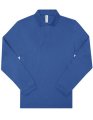 Heren polo B&C My Polo 210 Long Sleeve Royal Blue
